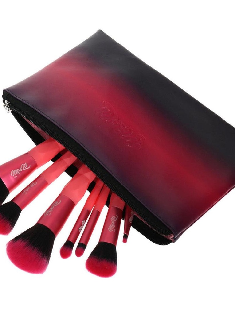 Miss lil Makeup Brush Set with Pouch
